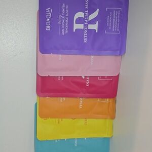 6 Piece Set Of BioAqua Face Masks